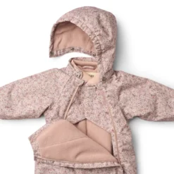 Adi Vinteroverall - Rose dust flowers