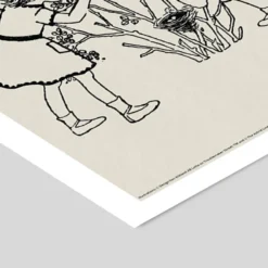 Affisch – Astrid Lindgren – Lotta-fågelbo 50x70