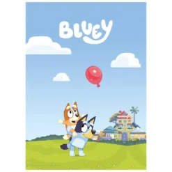 Affisch – Bluey – Ballong 30x40