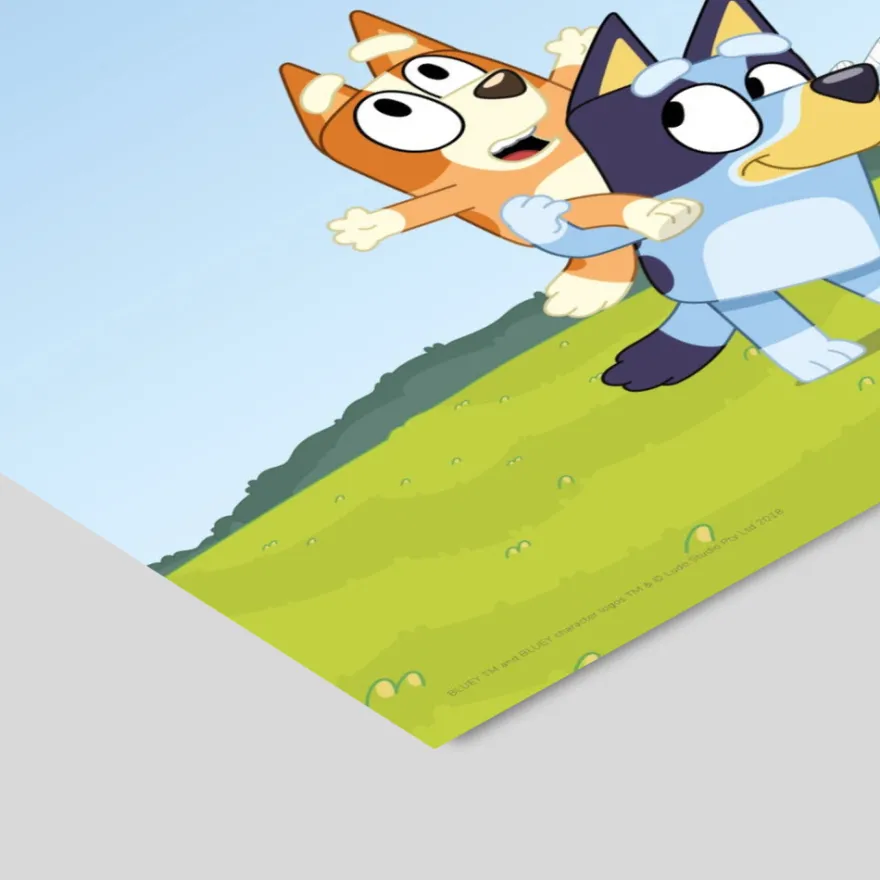 Affisch – Bluey – Ballong 30x40