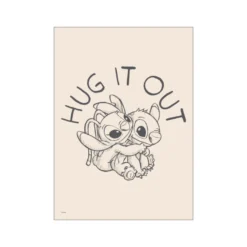 Affisch - Disney – Stitch & Angel 30x40