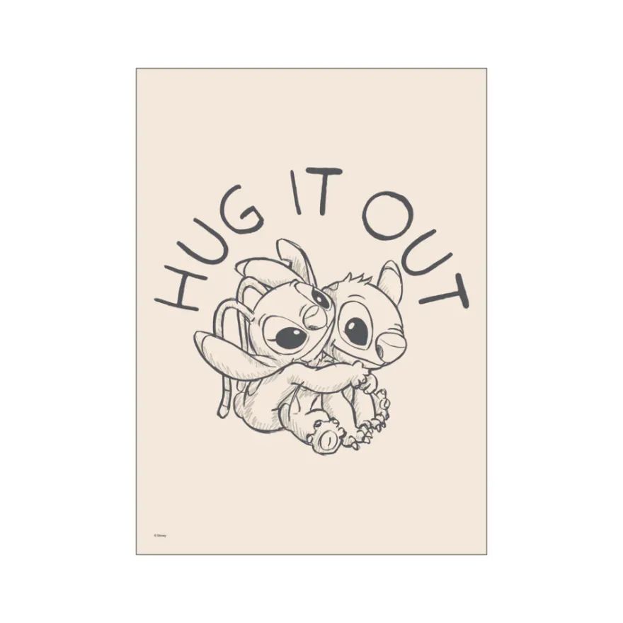 Affisch - Disney – Stitch & Angel 30x40