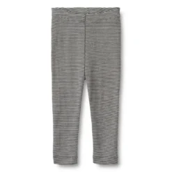 Agi Leggings Ull - Navy Stripe