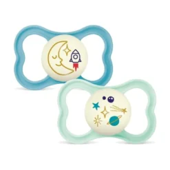 Air Night Silk Napp 16-36 mån 2-pack - Blue