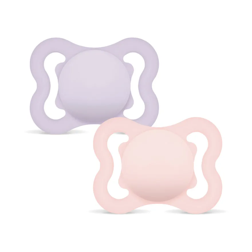 Air Silk Napp 0-6 mån 2-pack - Pink