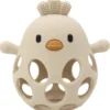 Aktivitetsboll Kyckling i LFGB Silikon - Beige