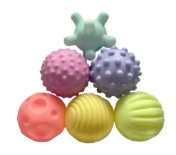 Aktivitetsboll med Färg & Struktur 6-pack
