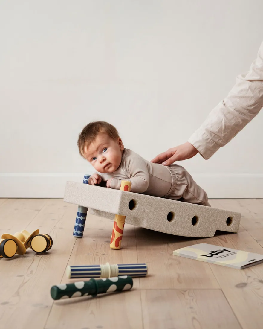 Aktivitetset Baby - Sand Grey/Honey Yellow