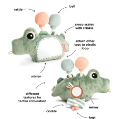 Aktivitetsgolvspegel Croco Grön