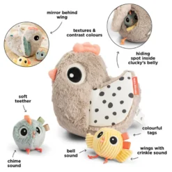 Aktivitetsleksak Clucky Sand