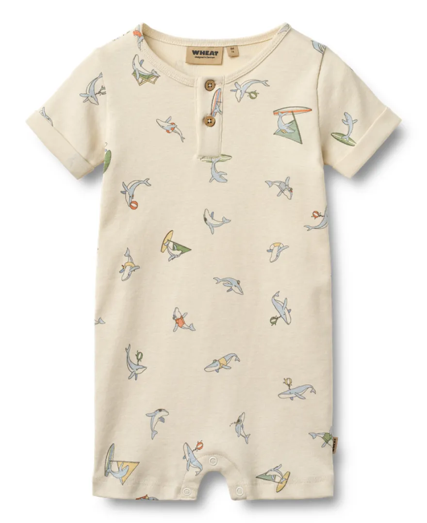 Alfred Jumpsuit - Whale friends