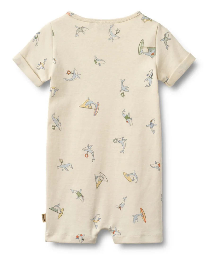 Alfred Jumpsuit - Whale friends