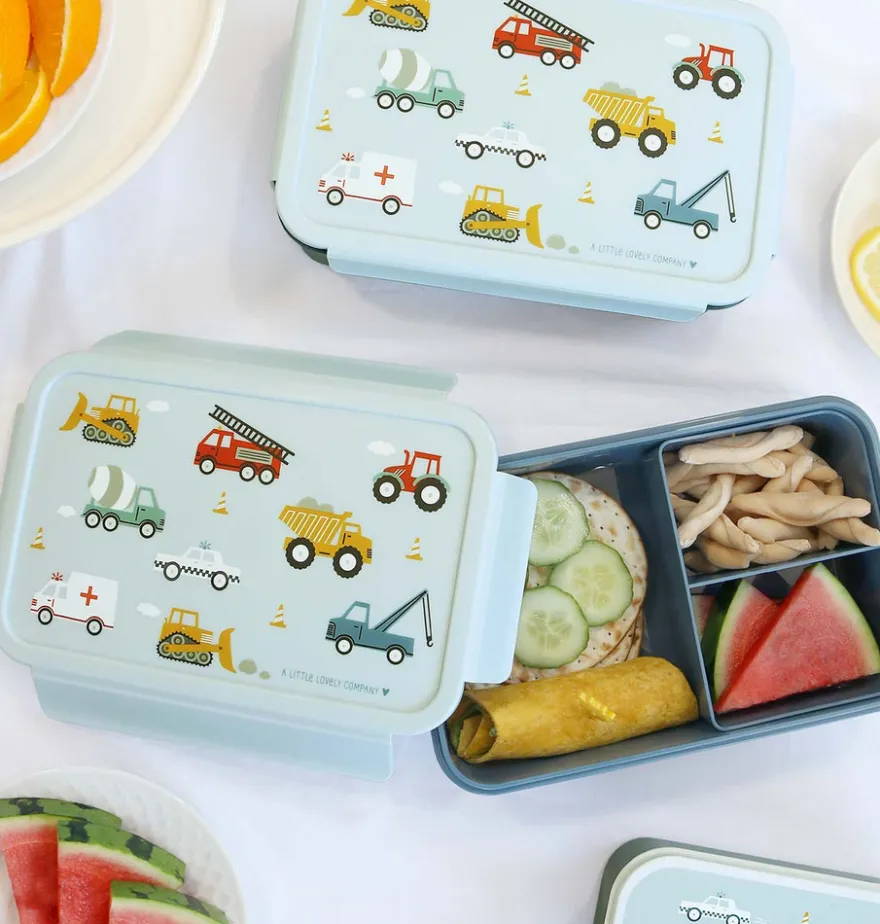 A Little Lovely Company Bento Matlåda - Vehicles