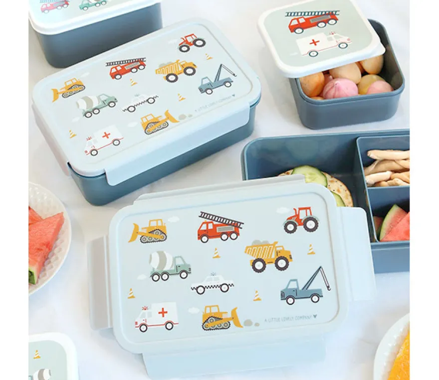 A Little Lovely Company Bento Matlåda - Vehicles