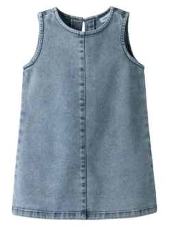Amelia Denim Klänning - Medium Blue Denim