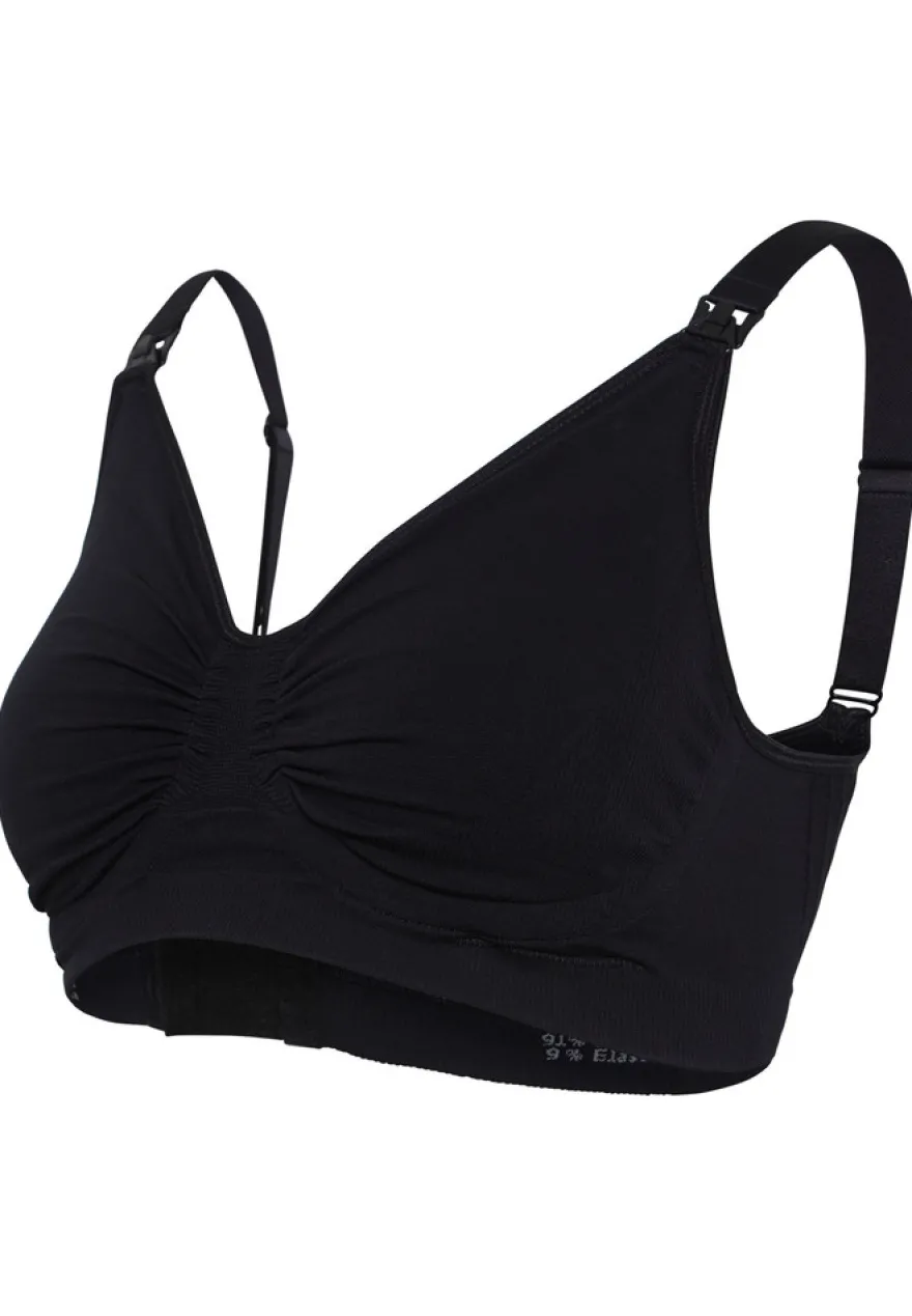 Amnings-Bh Seamless GelWire Svart