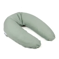 Amnings- och Gravidkudde Muslin - Grön