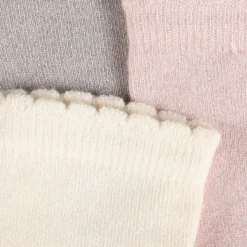 Ankelstrumpor, 3-pack - Rose Smoke