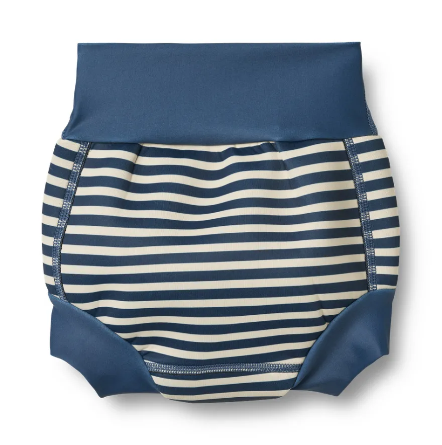 Anker Neoprene Badblöja - Blue Stripe