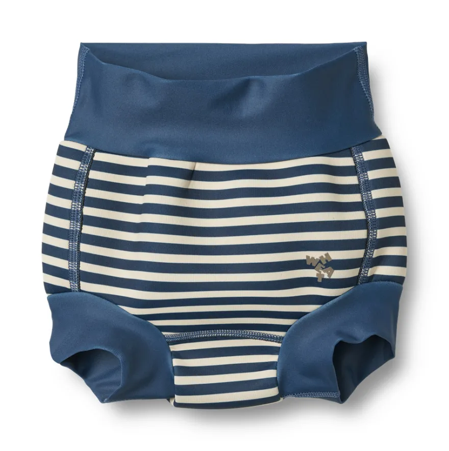 Anker Neoprene Badblöja - Blue Stripe