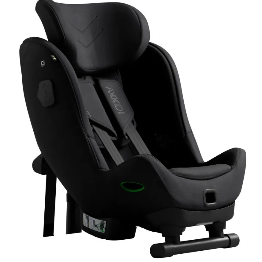 Axkid Minikid 4 Max Bilbarnstol Inkl. Sparkskydd - Coastal Storm Black