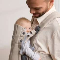 BabyBjörn Harmony Bärsele- Melerad Ljusbeige