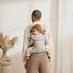 BabyBjörn Harmony Bärsele- Melerad Ljusbeige