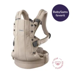 BabyBjörn Harmony Bärsele- Melerad Ljusbeige