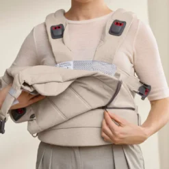 BabyBjörn Harmony Bärsele- Melerad Ljusbeige