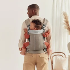 BabyBjörn Harmony 3D Mesh Bärsele - Gråbeige