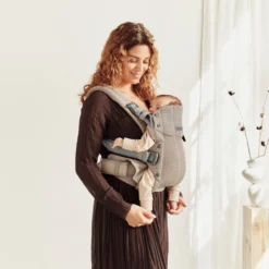 BabyBjörn Harmony 3D Mesh Bärsele - Gråbeige