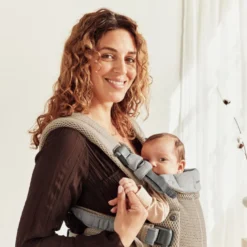 BabyBjörn Harmony 3D Mesh Bärsele - Gråbeige