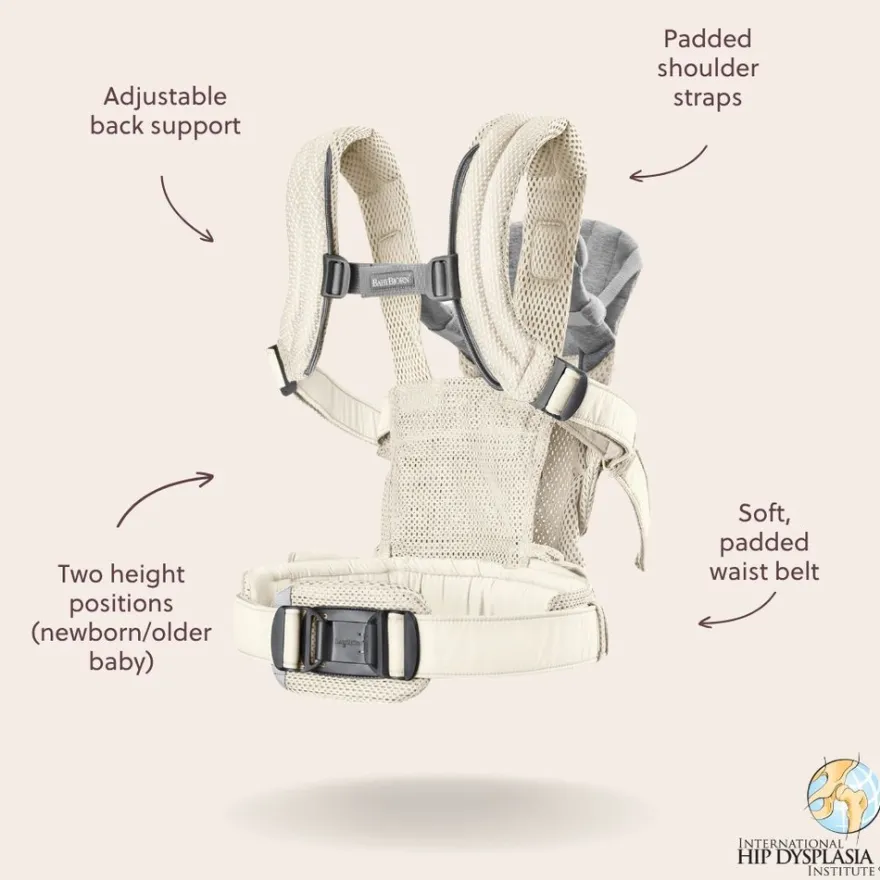 BabyBjörn Harmony 3D Mesh Bärsele - Off White