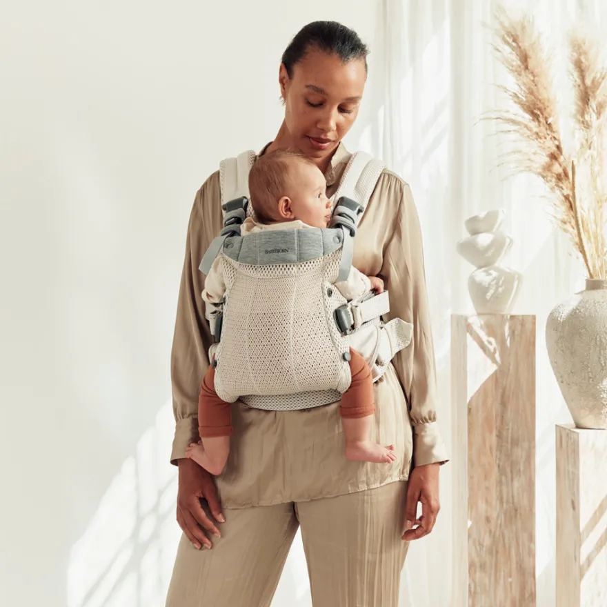 BabyBjörn Harmony 3D Mesh Bärsele - Off White