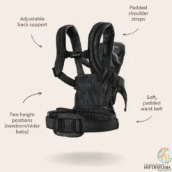 BabyBjörn Harmony 3D Mesh Bärsele - Svart