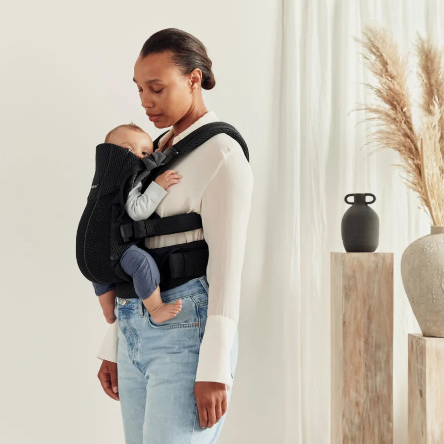 BabyBjörn Harmony 3D Mesh Bärsele - Svart
