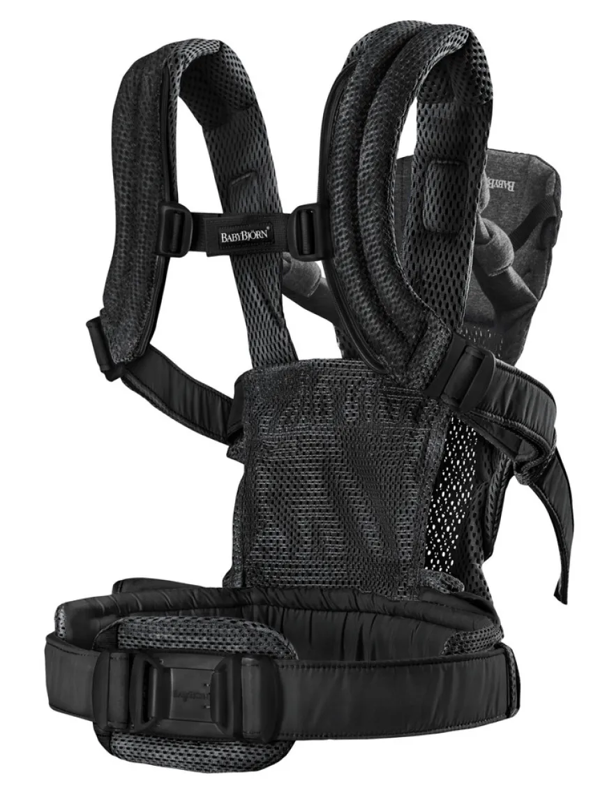 BabyBjörn Harmony 3D Mesh Bärsele - Svart