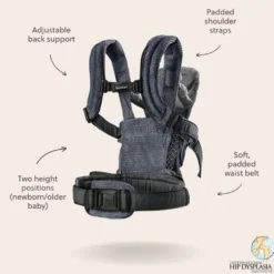 BabyBjörn Harmony 3D Mesh Bärsele - Anthracite