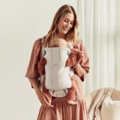 BabyBjörn Mini 3D Jersey Bärsele - Ljusbeige