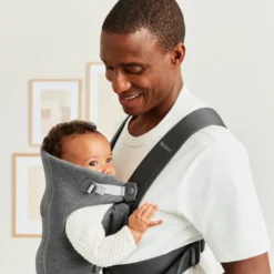 BabyBjörn Mini 3D Jersey Bärsele - Mörkgrå