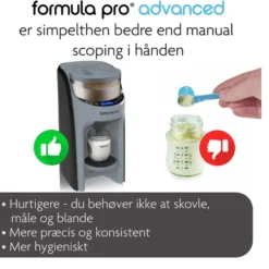 Baby Brezza Formula Pro Advanced Vällingmaskin - Slate