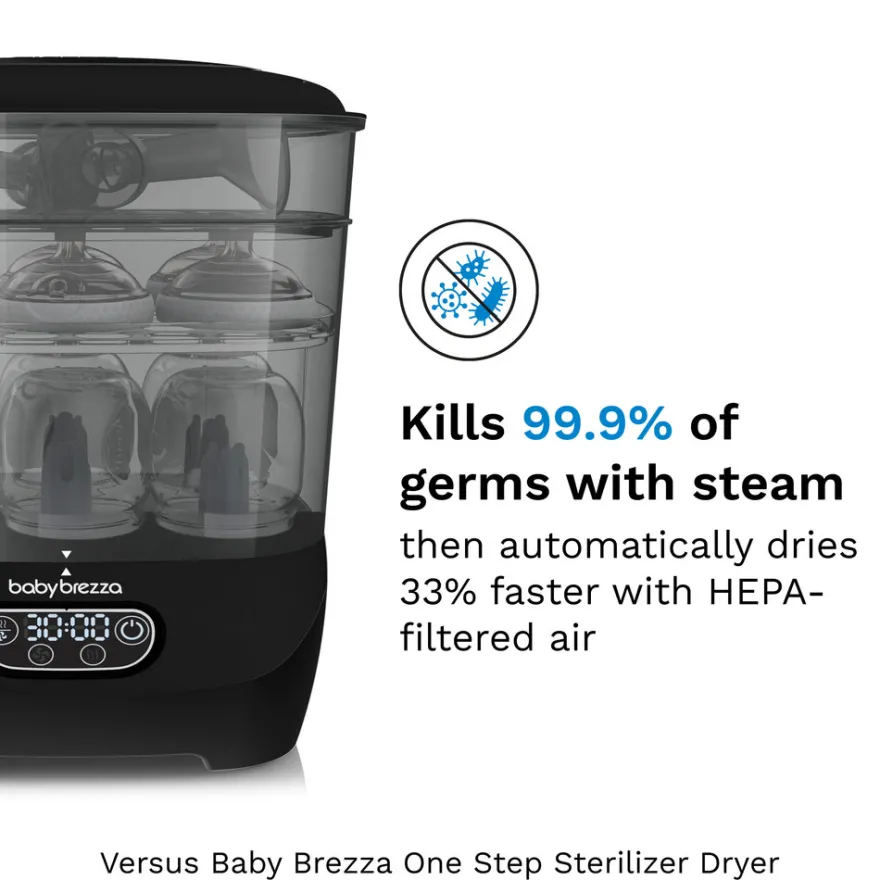 Baby Brezza Sterilizer Dryer Advanced - Black