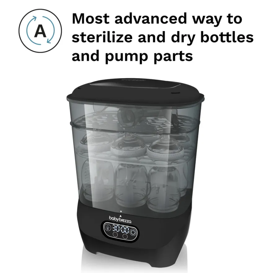 Baby Brezza Sterilizer Dryer Advanced - Black