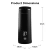 Baby Brezza Superfast Portable Bottle Warmer Flaskvärmare - Black