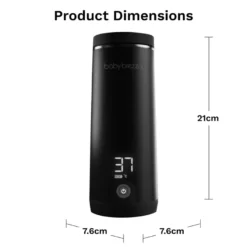Baby Brezza Superfast Portable Bottle Warmer Flaskvärmare - Black