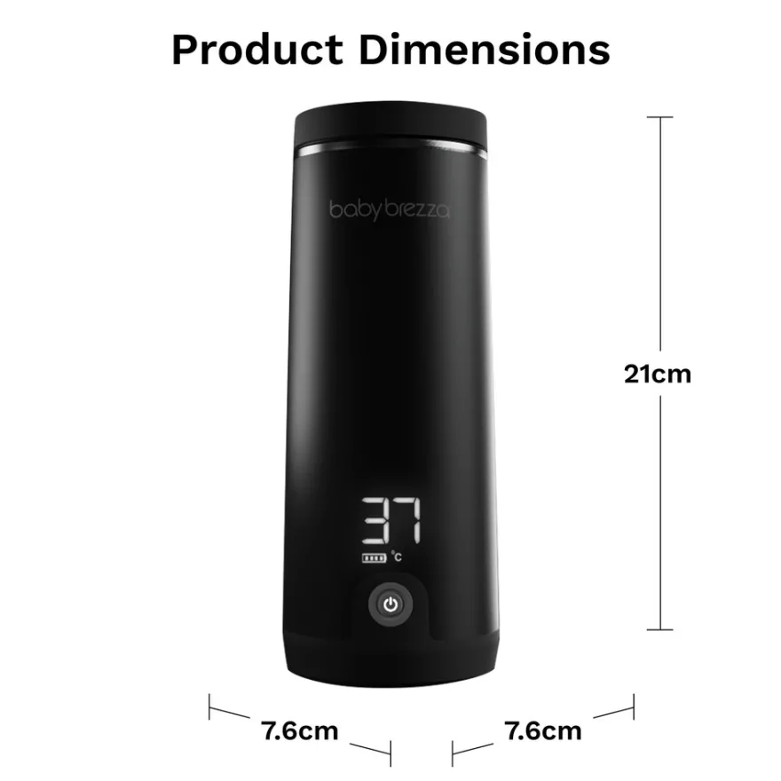 Baby Brezza Superfast Portable Bottle Warmer Flaskvärmare - Black