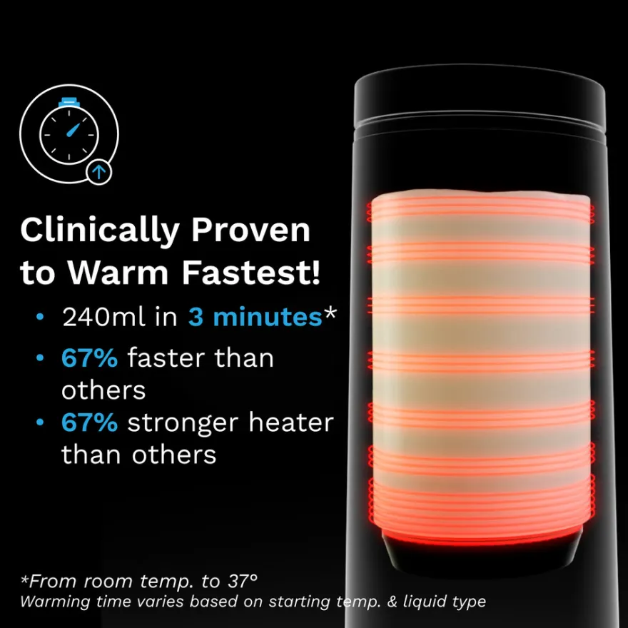 Baby Brezza Superfast Portable Bottle Warmer Flaskvärmare - Black