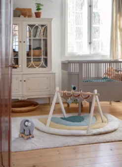 Babygym i trä
