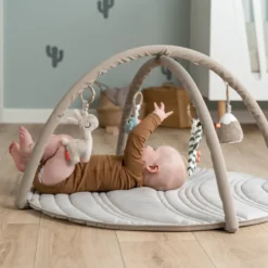 Babygym Med Lekmatta Lalee - Sand