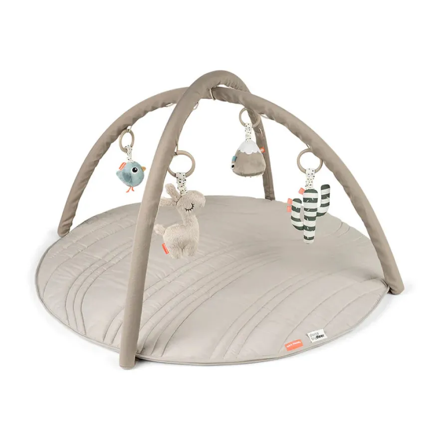 Babygym Med Lekmatta Lalee - Sand